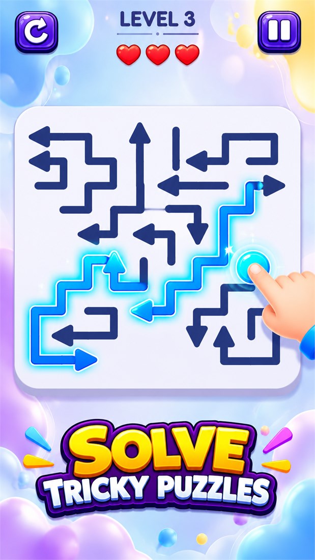 ArrowSolve gameplay screen